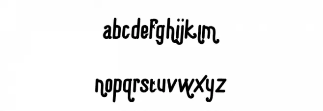 wornpath 字体 小写