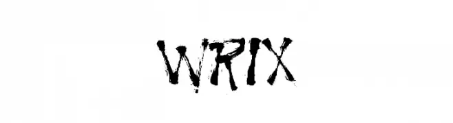 WRIX  font caratteri gratis
