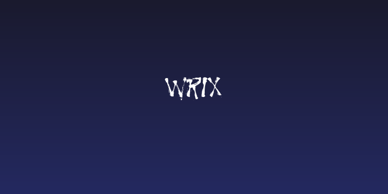 WRIX Social Header