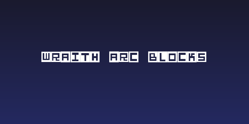 Wraith Arc Blocks Social Header