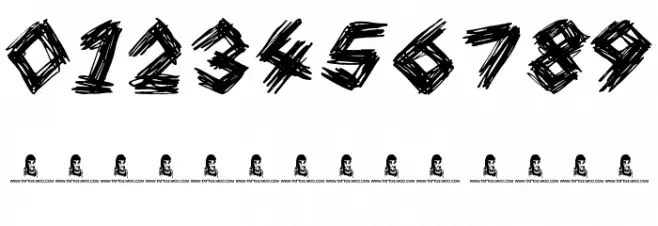 Wreak Havoc Font OTHER CHARS