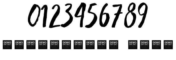 Wreck Effect Font OTHER CHARS