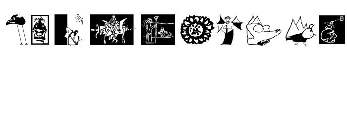WreckageCuttings Font OTHER CHARS