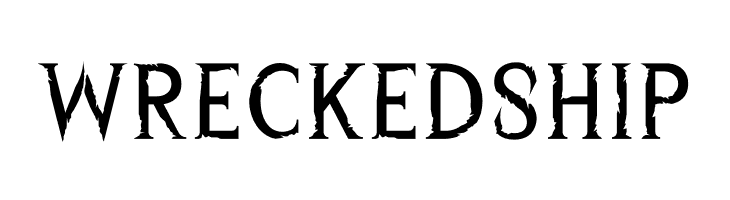 Wrecked Ship  font caratteri gratis