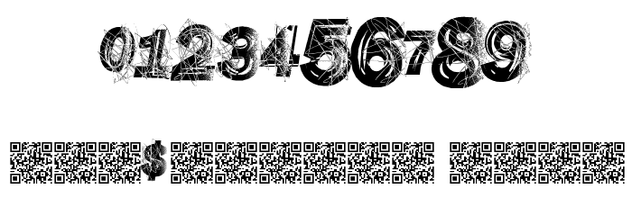 WreckingBawl Font OTHER CHARS