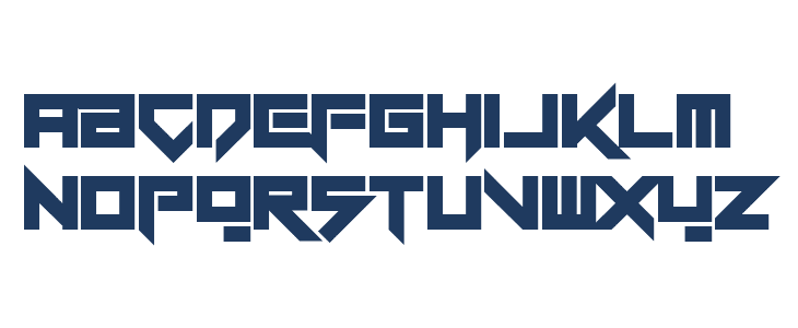 Wreckside Uppercase