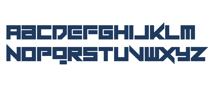 Wreckside Lowercase