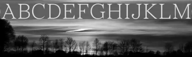 Wremena-Light Font examples