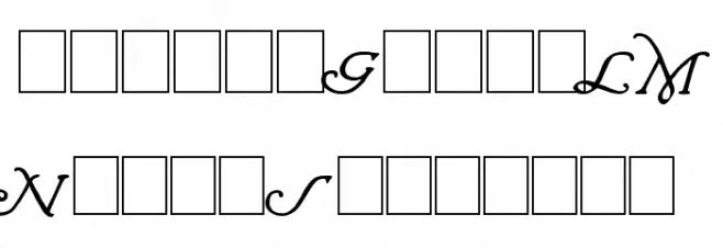 Wrenn Initials Bold फ़ॉन्ट लोअरकेस