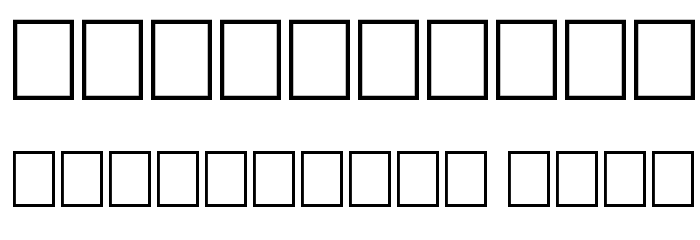 Wrenn Initials Condensed Font OTHER CHARS