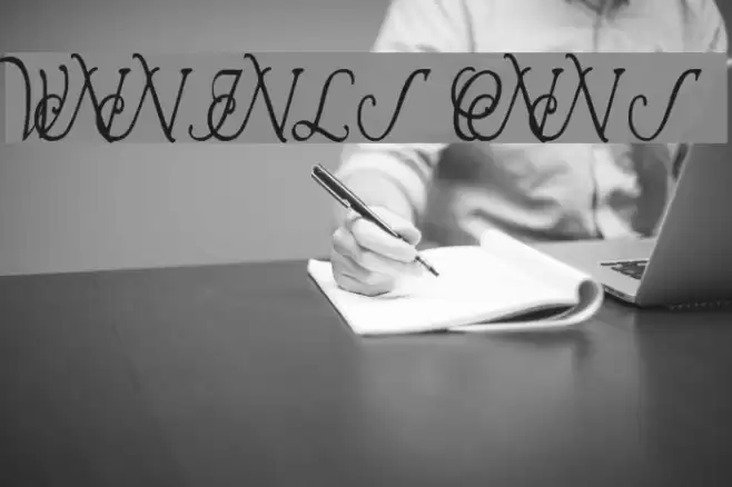 Wrenn Initials Condensed Font examples