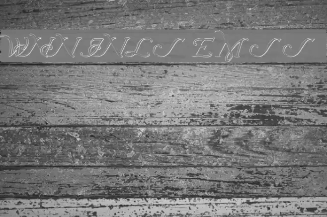 Wrenn Initials Embossed Font examples
