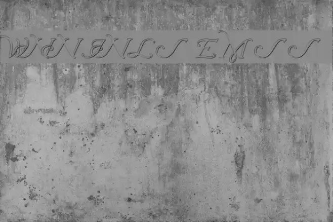Wrenn Initials Embossed Font examples