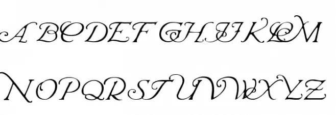 Wrenn Initials Light Caratteri MAIUSCOLE