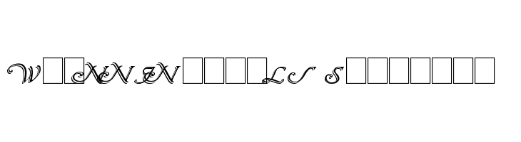 Wrenn Initials Shadowed  Скачать бесплатные шрифты