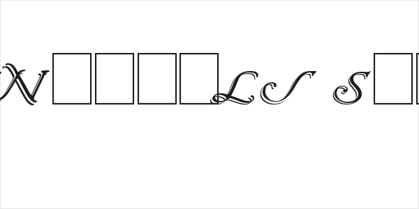 Wrenn Initials Shadowed Logo