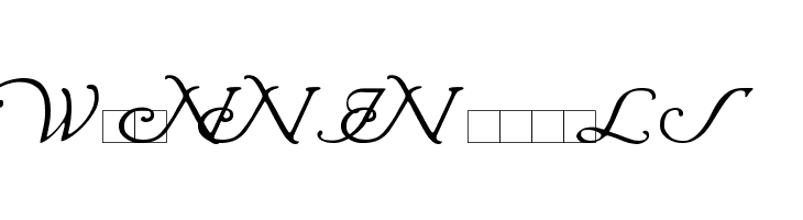 Wrenn Initials Font