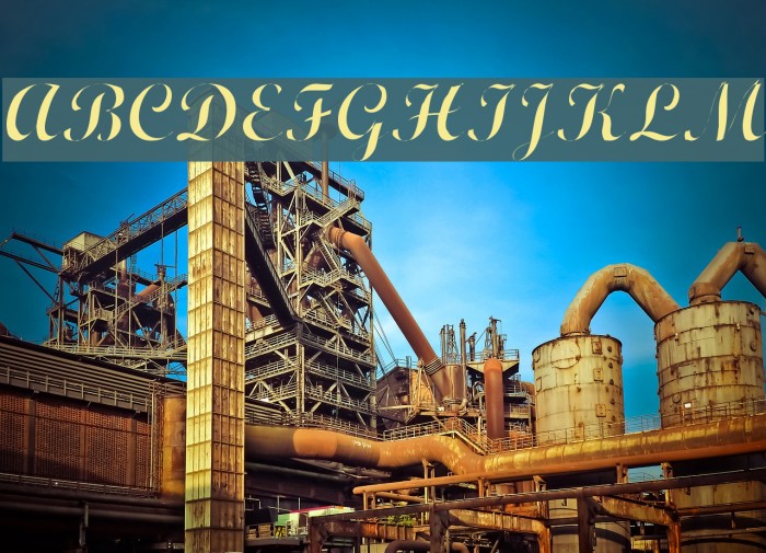 Wrexham Script Light Example 1