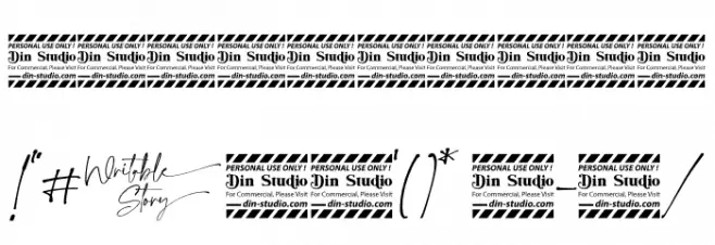 Writable Story Personal Use Fonte OUTROS PERSONAGENS