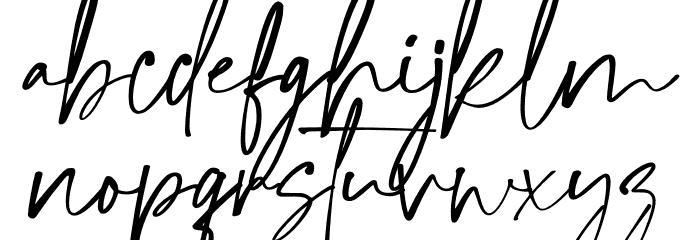 Writable Story Personal Use Font Litere mici