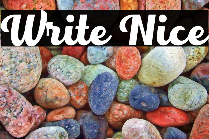 Write Nice Example 1