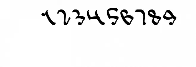 Write a Letter Font OTHER CHARS