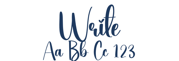 Write Font Preview