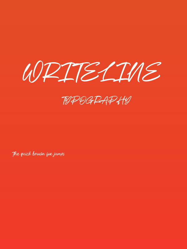Writeline Poster