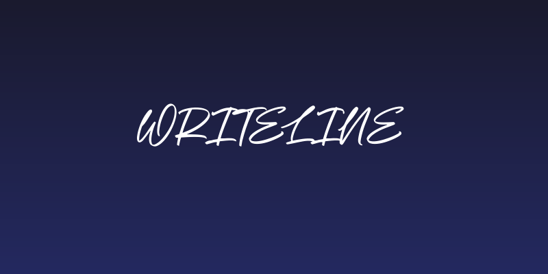 Writeline Social Header
