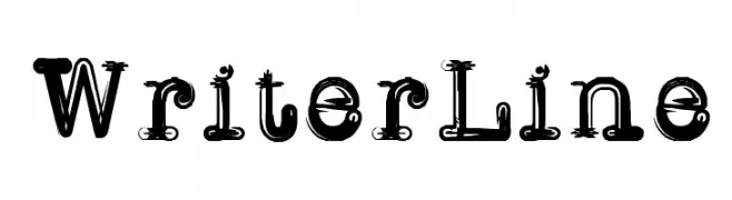 WriterLine  font caratteri gratis
