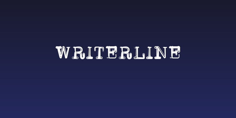 WriterLine Social Header