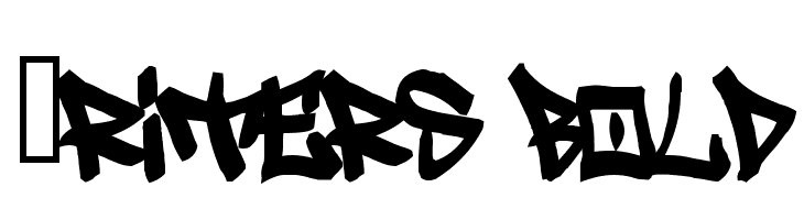 Writers bold Font