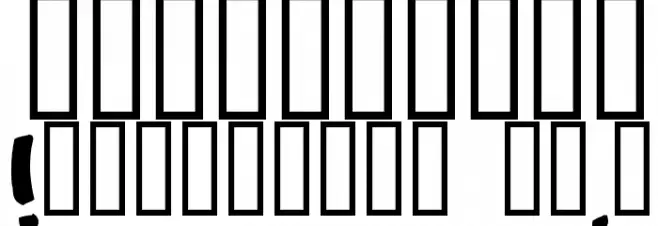 Writers bold Font OTHER CHARS