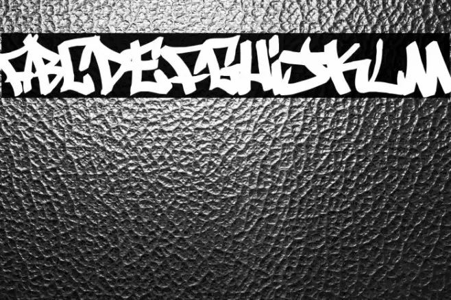 Writers bold Font examples