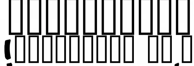 Writers condensed Font OTHER CHARS