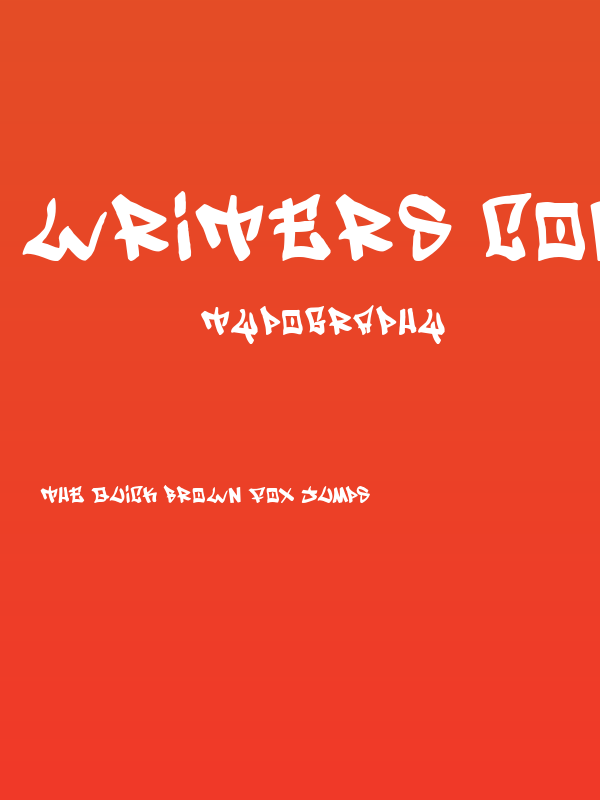 Writers condensed Poster