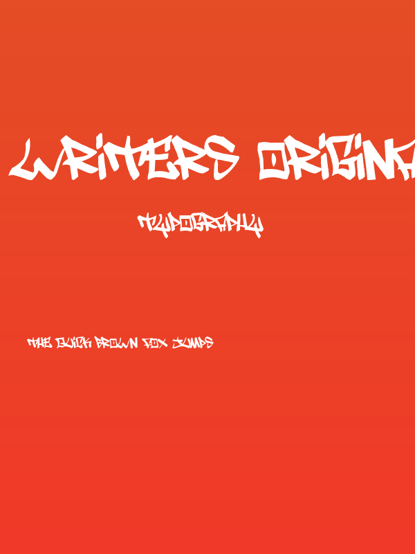 Writers original Poster