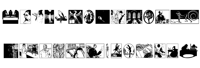 WritersReaders Font LOWERCASE