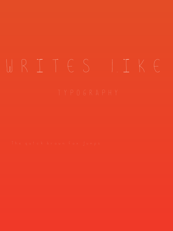 Writes Like a Boy Poster