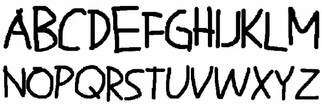 Writico 2 Schriftart Groß