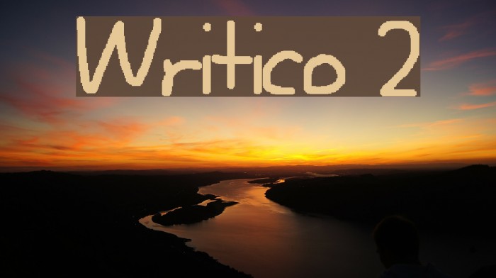 Writico 2 Font examples