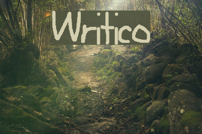 Writico Font examples