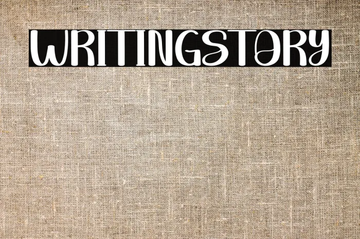 Writing Story Example 1