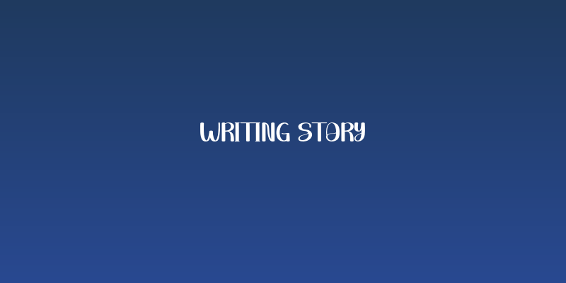 Writing Story Social Header