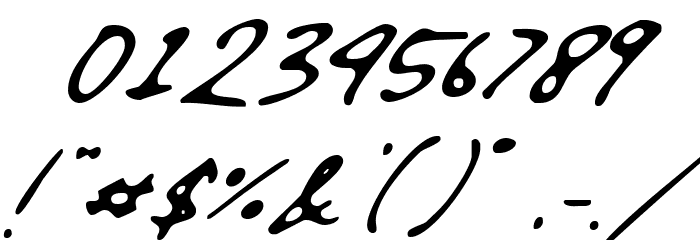 Writing Tresno Regular Caratteri ALTRI CARATTERI