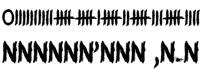 Writing Without Ink Font OTHER CHARS