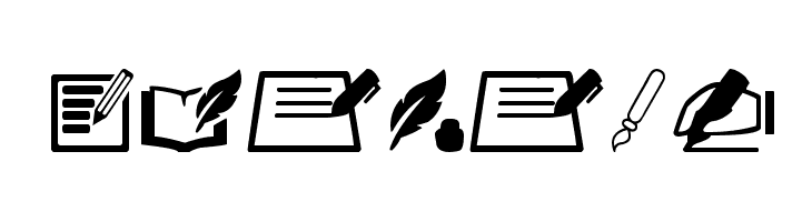 Writing  フリーフォントのダウンロード