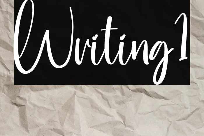 Writing1 Example 2
