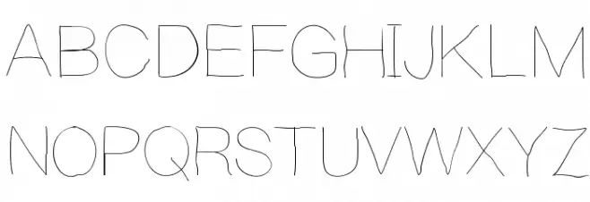 Writingishard Шрифта ВЕРХНИЙ