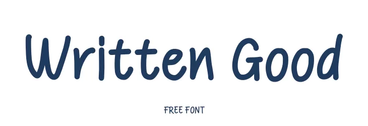 Written Good Fonte